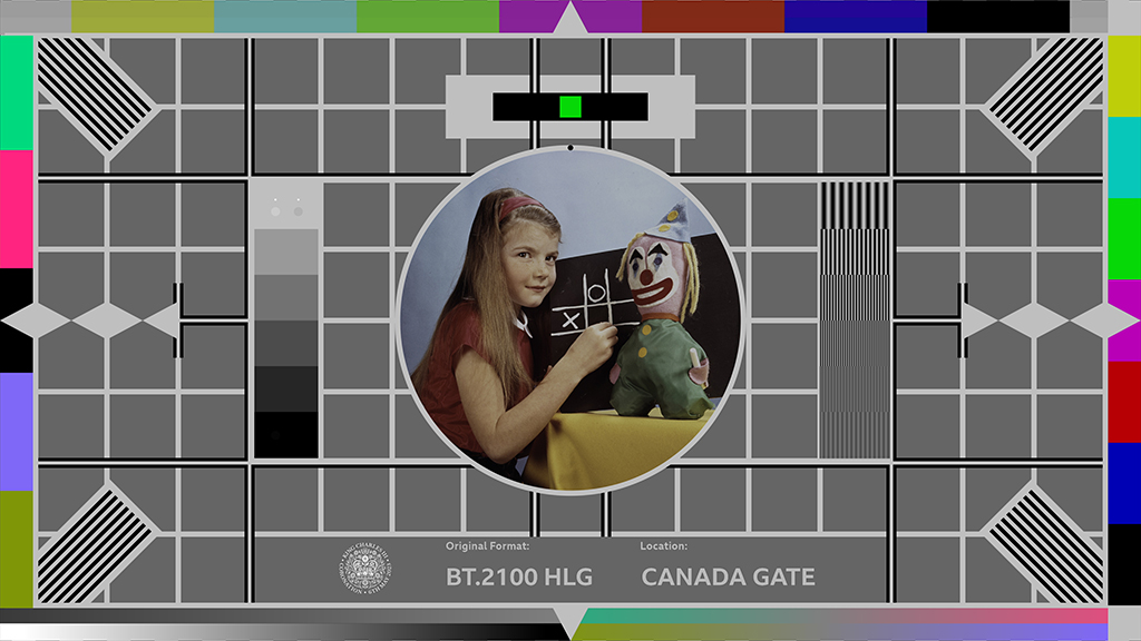 BBC UHD testcard