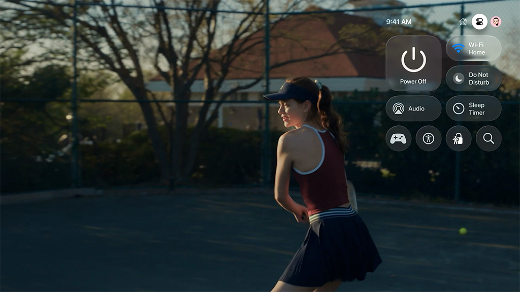 Apple TV controls