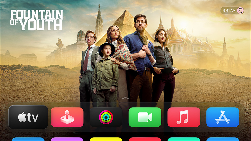 Apple TV home