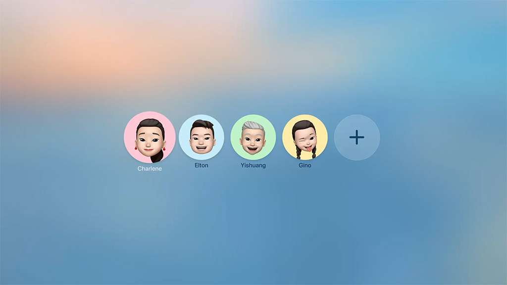 Apple TV profiles