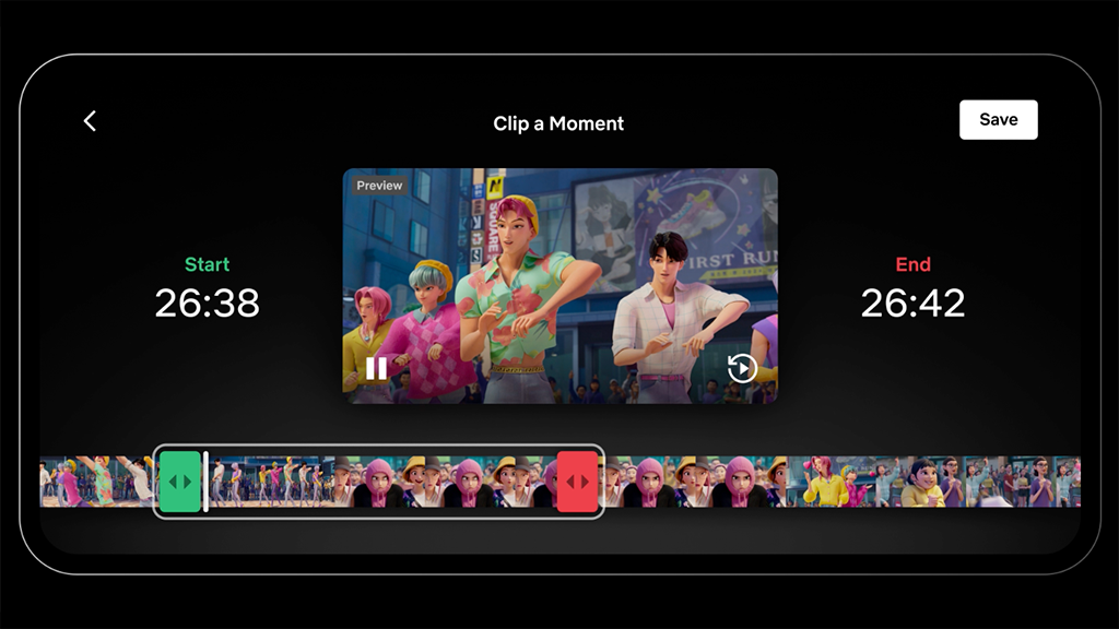 Netflix clip