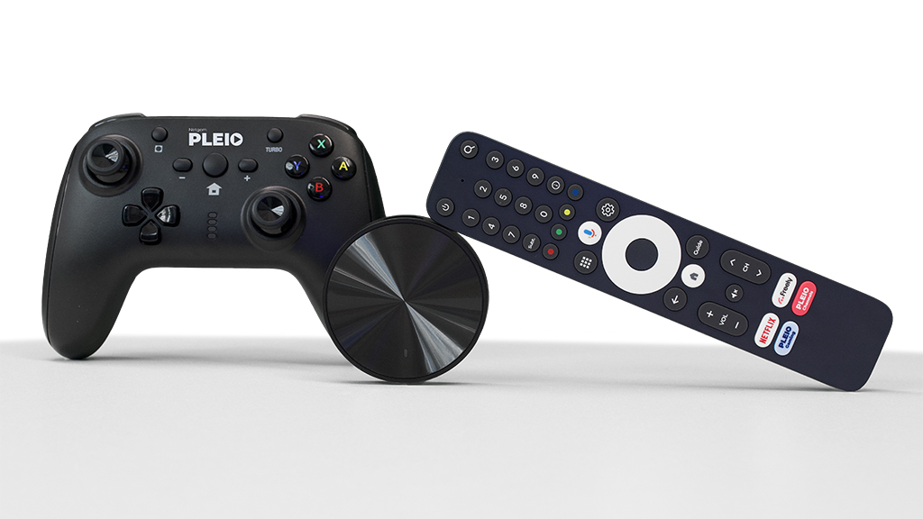 PLEIO puck, gamepad, remote