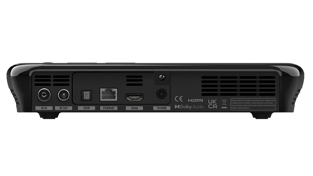 Humax Aura EZ 4K TV Recorder with Freely - back