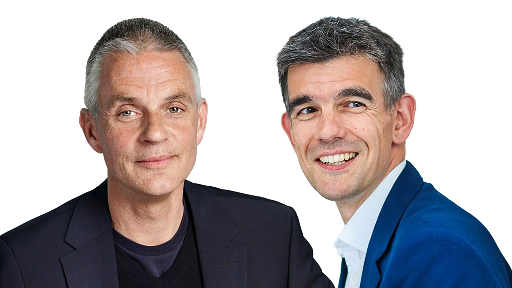 Tim Davie and Matt Brittin