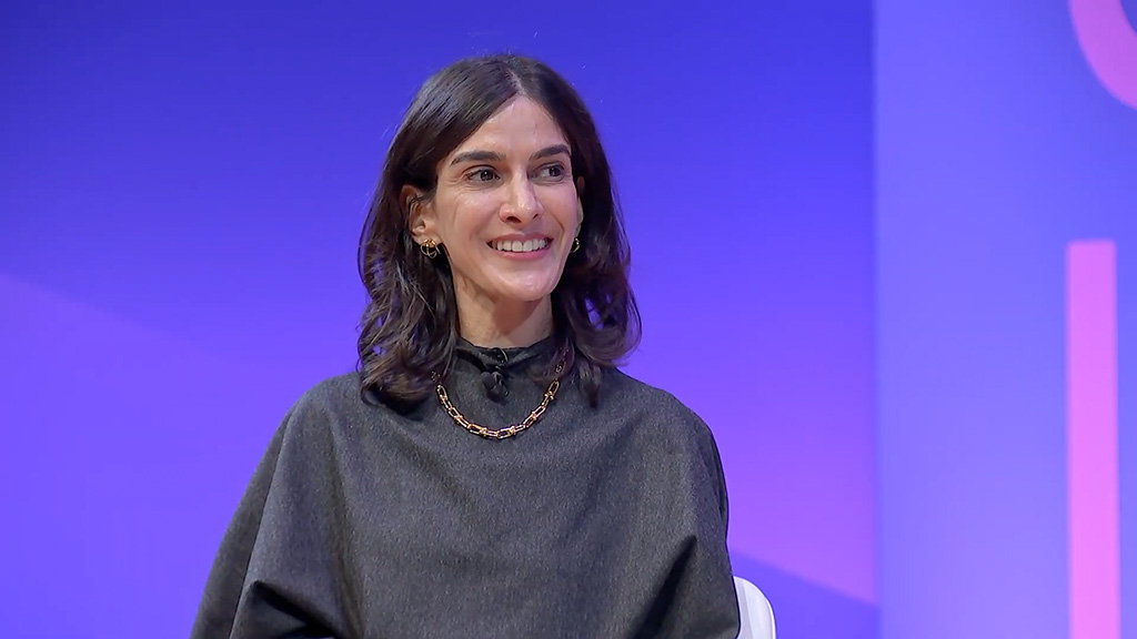 Priya Dogra, chief executive of Channel 4, speaking at the RTS London Convention